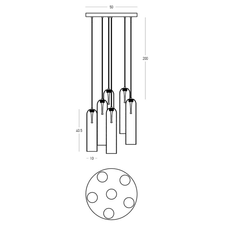 Corp de iluminat Sapel 2689 LED 31W 2700K/3000K/4000K – șampanie sticlă - Img 4