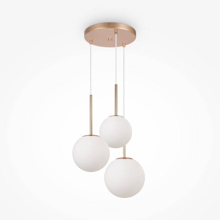 Corp de iluminat suspendat Basic form Ø 40 cm E14 - Auriu - Img 2