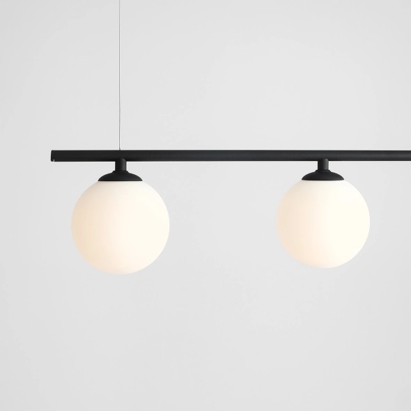 Corp de iluminat suspendat Beryl 80 cm 3xE14 - Negru - Img 3