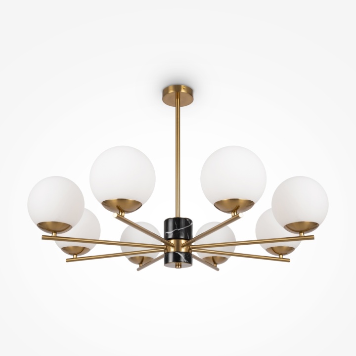 Corp de iluminat suspendat Marble Ø 81 cm E27 - Auriu - Img 2