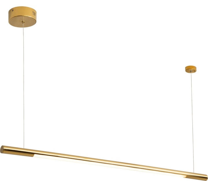 Corp de iluminat suspendat Organic Horizon 100cm auriu - Img 3