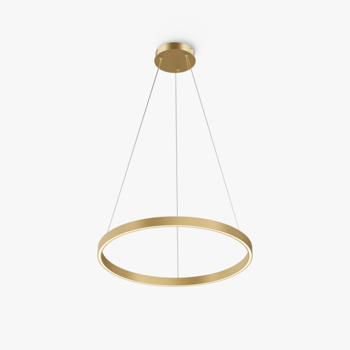Corp de iluminat suspendat Rim Ø 60 cm - Auriu - Img 2