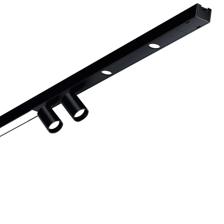 Corp liniar GRILLE LED Sina magnetica 11mm Mini Surface - D:2, 2.5W, 3000K, Negru - Img 3