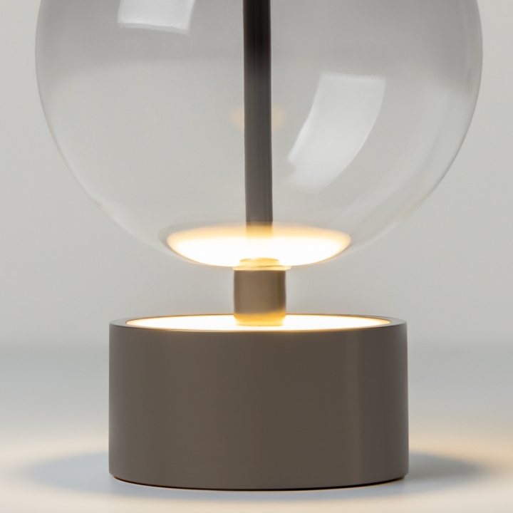 Lampa de masa Double Moon Ø 12 cm 3000K - Negru - Img 5
