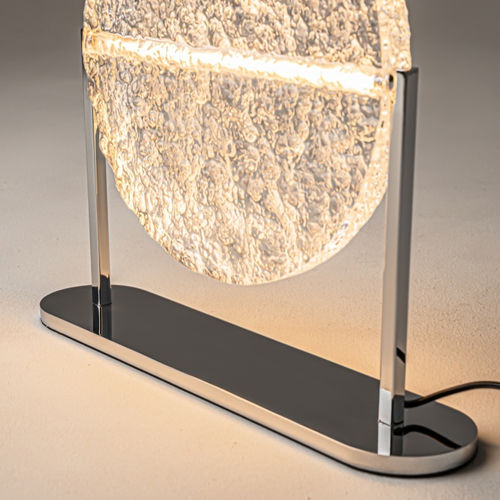 Lampă de masă Mangata Ø 25 cm 3000K - Crom - Img 5