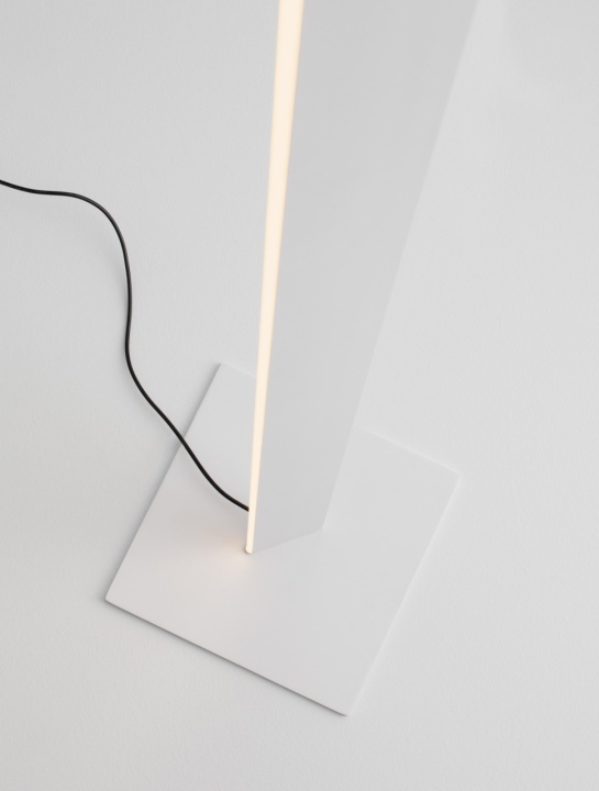 Lampadar Edel Alb 24 x 24 x 182 cm - Img 5