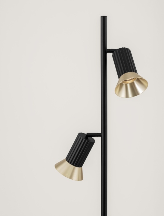Lampadar Luvia Auriu / Negru Ø9,8 x H 153,7 cm - Img 5