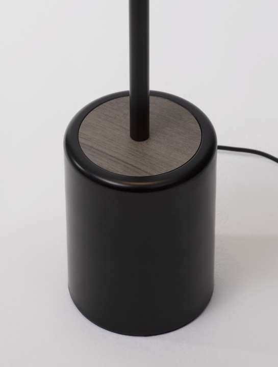 Lampadar Ophelia Negru / Veneer Ø40 x H 135 cm - Img 5