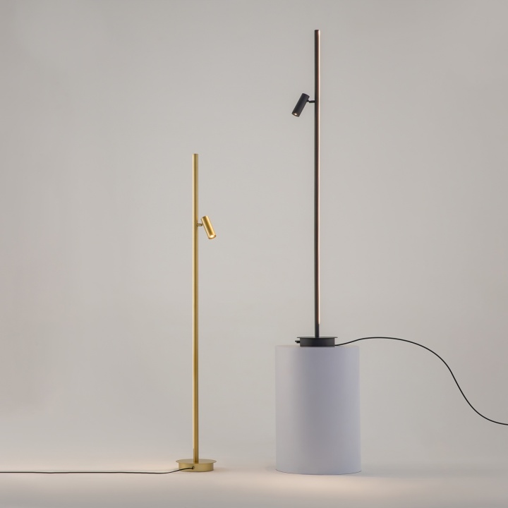 Lampadar Thin H 155 cm 3000K - Auriu - Img 3