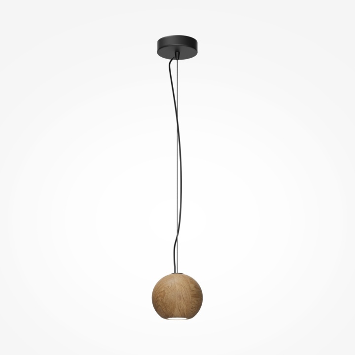 Pendul Basic Texture Ø 12 cm GU10 - Negru - Img 2