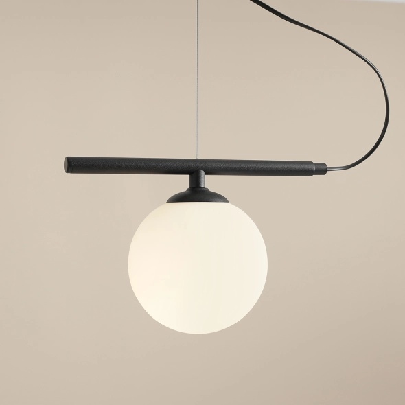 Pendul Beryl 28 cm 1xE14 - Negru - Img 3