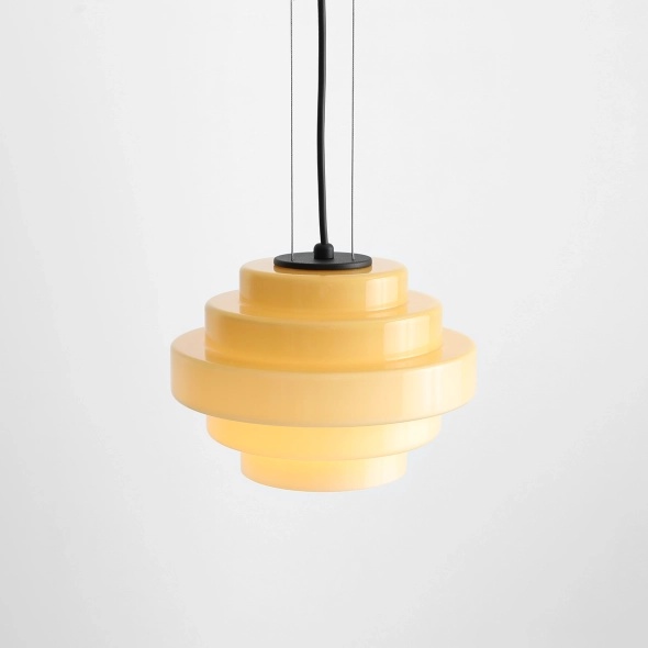 Pendul Filo 28 cm 1xE27 - Nucă - Img 2