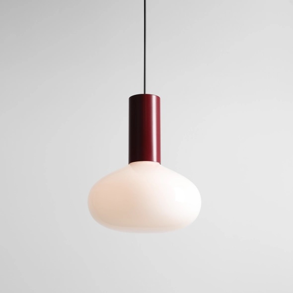 Pendul Flo 26 cm 1xE14 - Rubiniu - Img 2