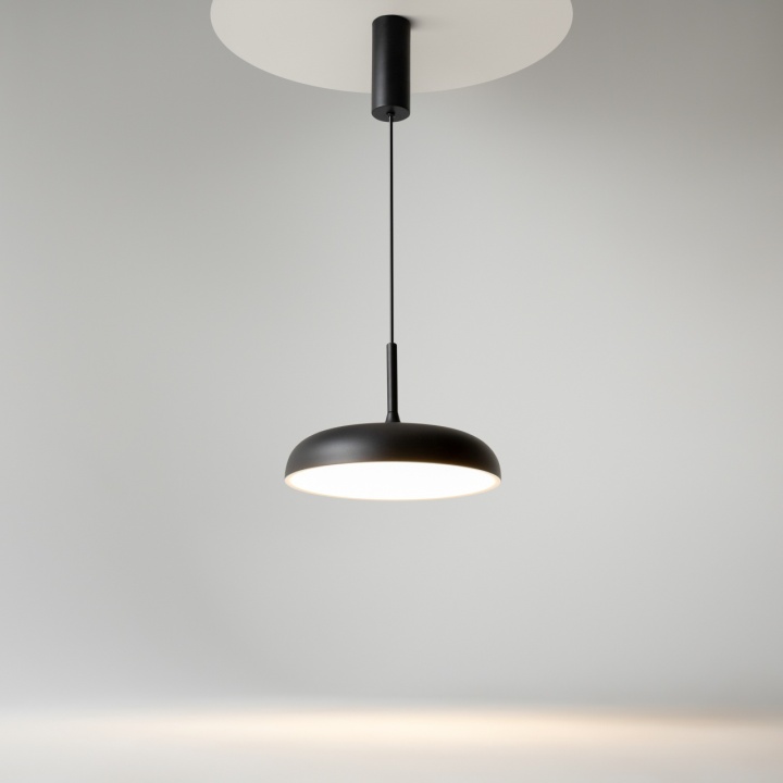Pendul Gerhard Ø 30 cm 3000K - Negru - Img 2