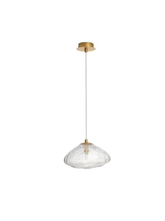 Pendul King Transparent / Auriu Ø26 x H 200 cm - Img 2