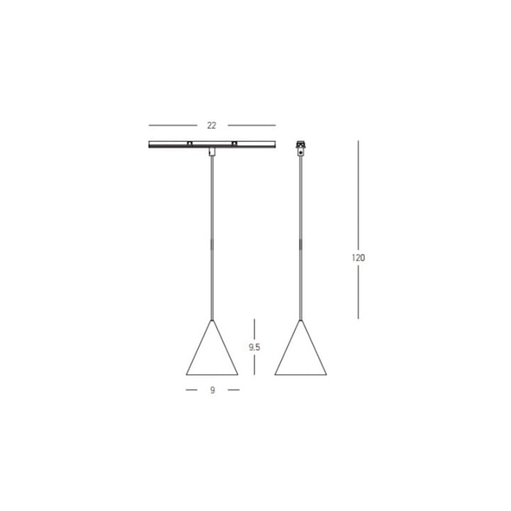 Pendul magnetic sina magnetica 15mm Ultra Slim Extra - 8W, 3000K, Negru - Img 4