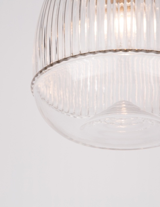 Pendul Mond Transparent / Auriu Ø15 x H 120 cm - Img 5