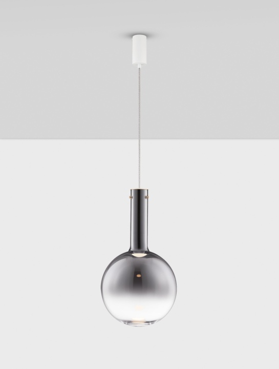 Pendul Nostos Gri / Alb / Auriu Ø30 x H 183 cm - Img 4