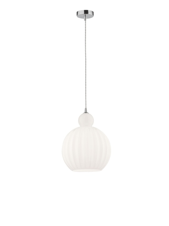 Pendul Odell Opal / Crom Ø28 x H 120 cm - Img 2