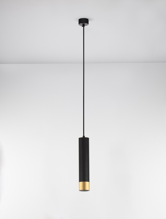Pendul Picto Negru / Auriu Ø6 x H 200 cm - Img 3