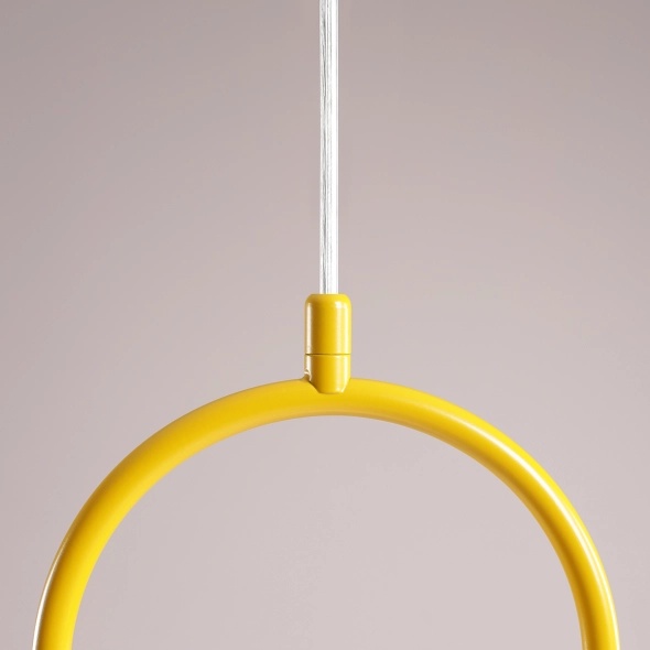 Pendul Riva 18,5 cm 1xE14 - Muștar - Img 2