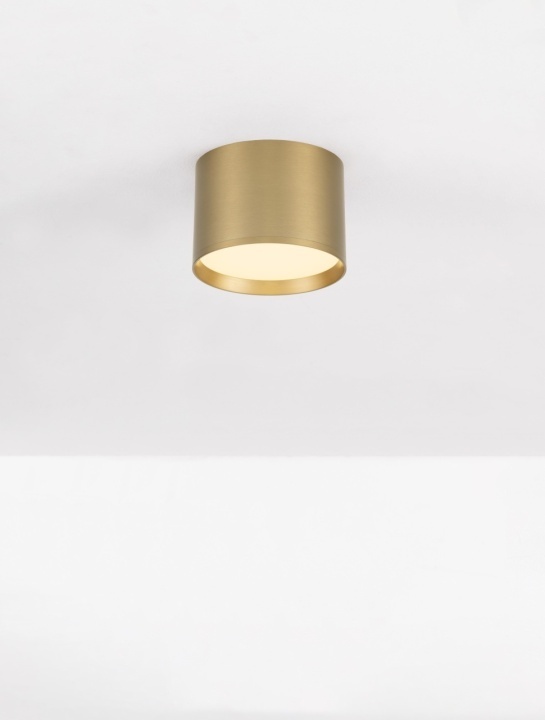 Plafoniera Ζιαζα Gold Matt Ø12 x H 8,6 cm - Img 4