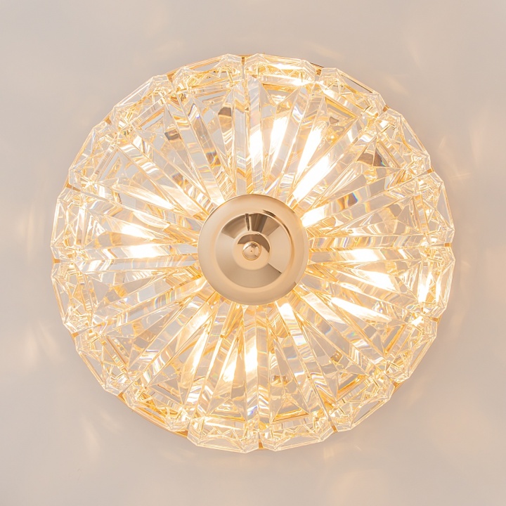 Plafonieră Facet Ø 39.6 cm E14 - Auriu - Img 4