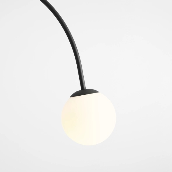 Plafonieră Lea 84 cm 2xE14 - Negru - Img 4