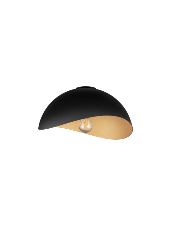 Plafoniera Opsi Negru / Auriu Ø30 x H 15 cm - Img 2