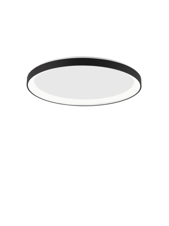 Plafoniera Pertino Negru Ø48 x H 6 cm - Img 2