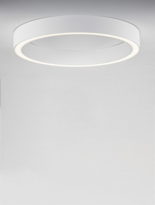 Plafoniera Sting Alb Ø60 x H 6,5 cm - Img 4