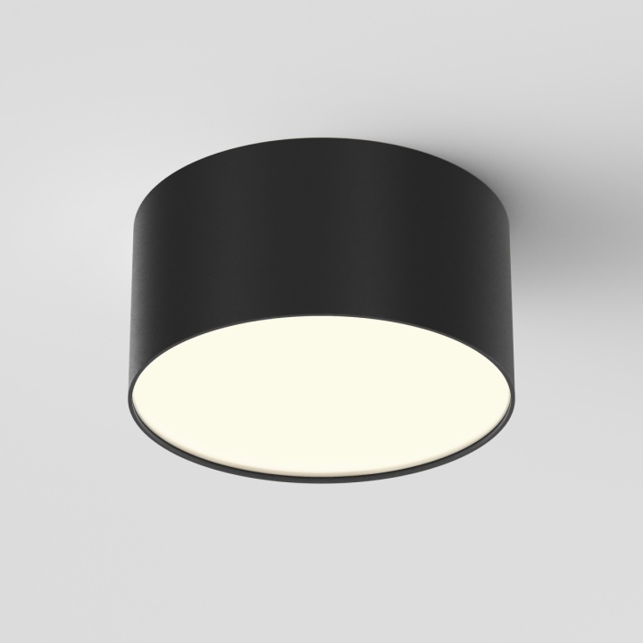 Plafonieră Zon Ø 12 cm 3000K - Negru - Img 2