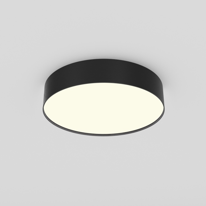 Plafonieră Zon Ø 30 cm 3000K - Negru - Img 2