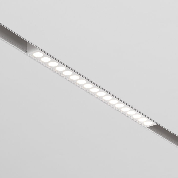 Proiector pentru sina Sina magnetica Exility - 32.7 cm, DIMABIL, Alb - Img 2