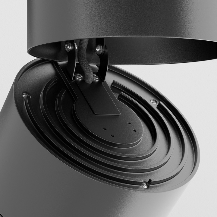 Proiector pentru sina Sine cu proiectoare Unity - Ø 10 cm, 3000K Negru - Img 3