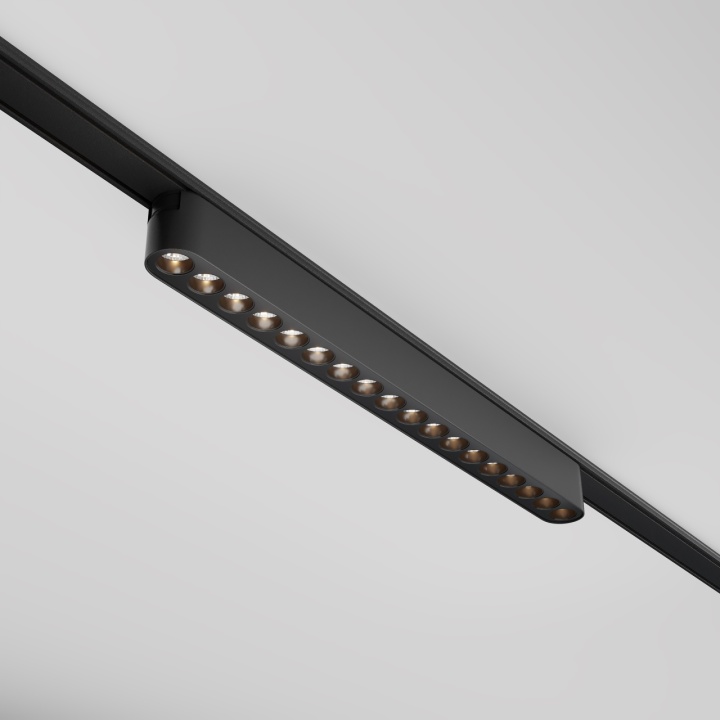 Proiector pentru sina Sistem Radity - 33 cm, 3000K Negru - Img 2
