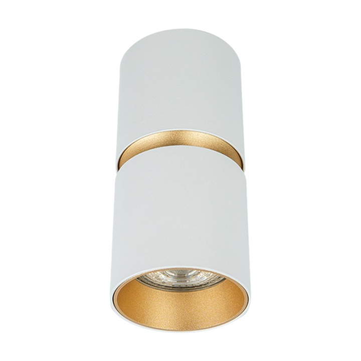 Spot Andora 1xGU10 LED - Alb, Gold Matt - Img 2