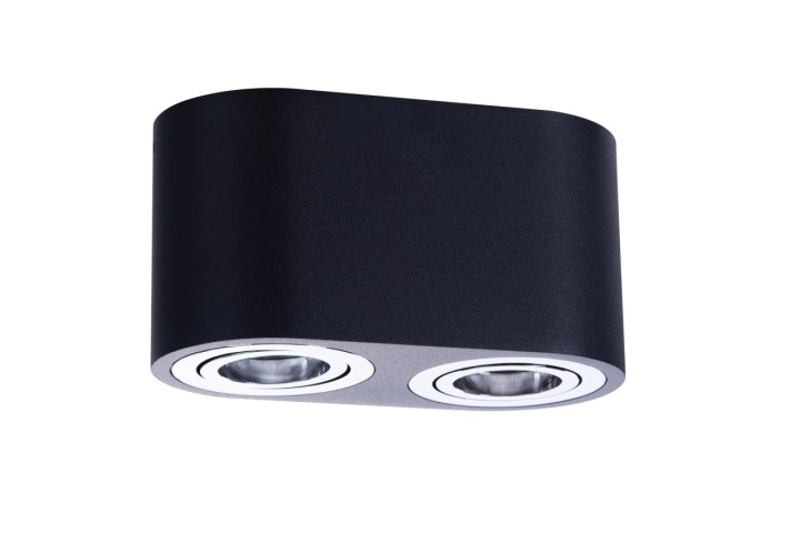 Spot aplicat Brant 2 Black/Chrome - Negru / Crom - Img 2