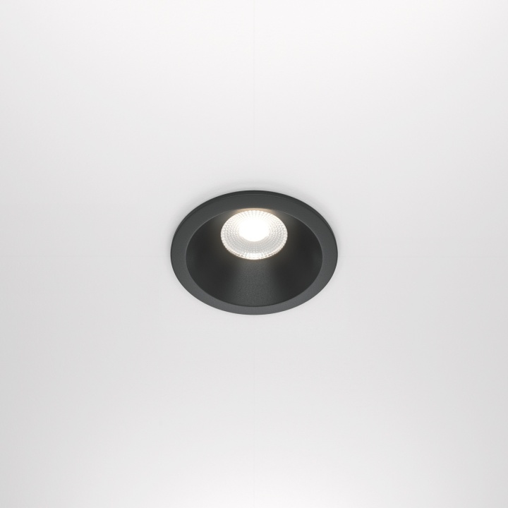 Spot incastrat Zoom - Ø 8.5 cm, 4000K, Negru - Img 2