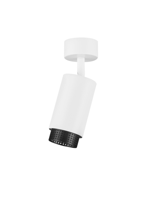 Spot Nessi Alb / Negru Ø6 x H 18,8 cm - Img 3
