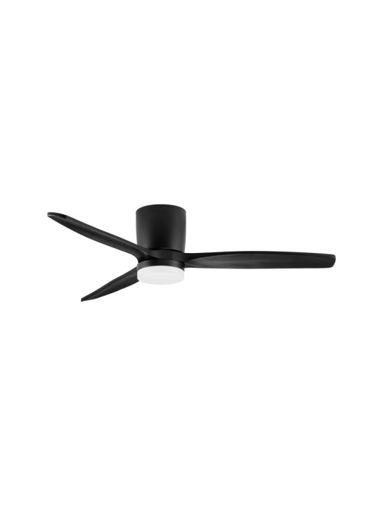 Ventilator Aloa Negru / Negru / Lemn Ø133 x H 27,6 cm - Img 2
