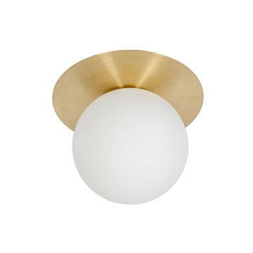 Aplică de perete BORRA A with brass, auriu