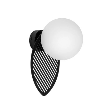 Aplică de perete FYLLO B black, negru