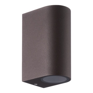 Aplica exterior Kandanchu L 15 cm, A 7 cm - Corten