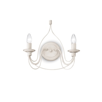 Aplică perete Corte Alb - 36 cm