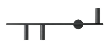Aplică Trevo 3xGU10 MINI - Negru