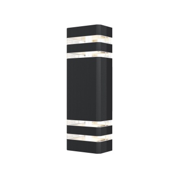 Aplică Unter den Linden H 33 cm E27 - Negru