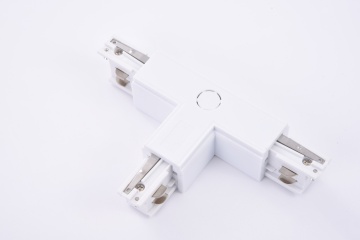 Conector T dreapta sistem șină Track 3LINE - Alb