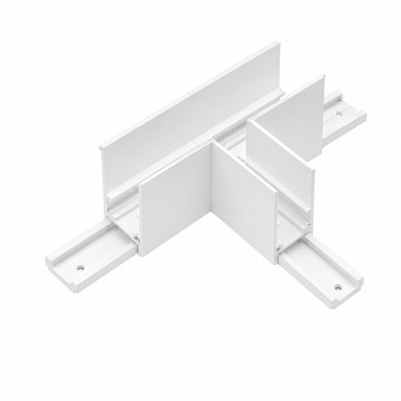 Conector tip T sina magnetica Alfa 52 - Alb