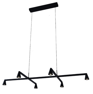 Corp de iluminat suspendat Africa 29W 3000K - Negru